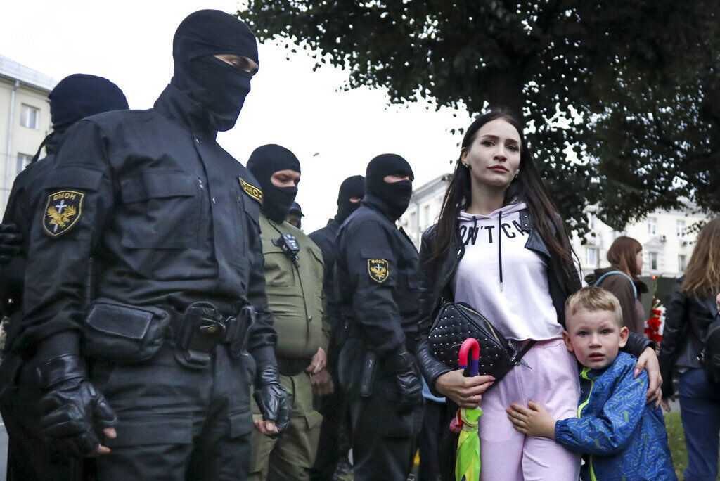 APTOPIX Belarus Protests